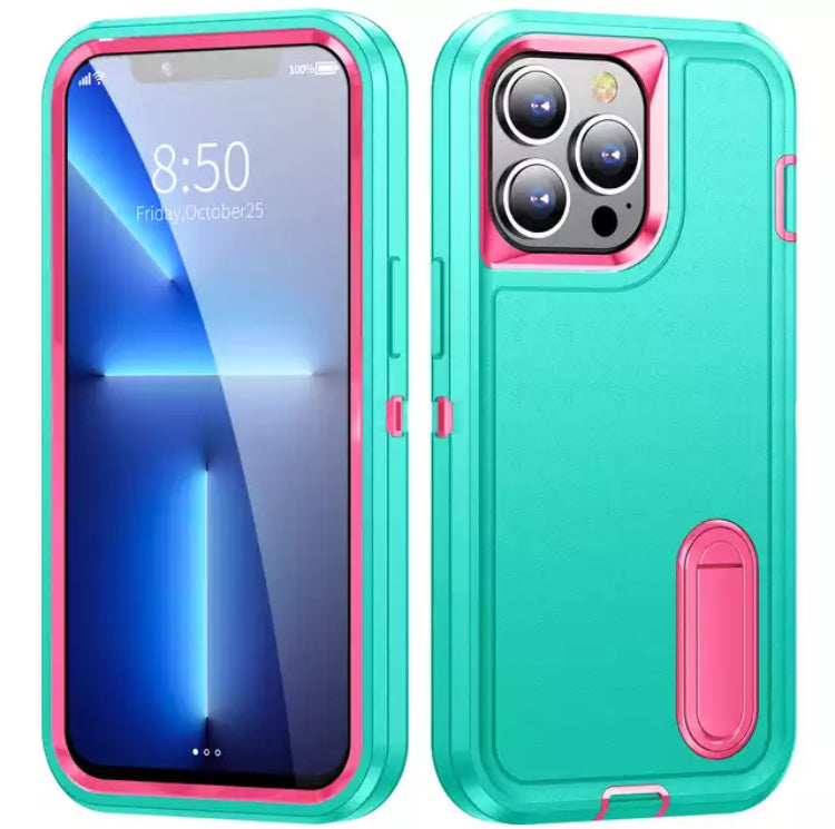 Premium Drop-Protection Style Double-Layers Kickstand Phone Case- for Apple iPhone 14 Series 2022 - Super Savings Technologies Co.,LTD Premium Drop-Protection Style Double-Layers Kickstand Phone Case- for Apple iPhone 14 Series 2022 - Super Savings Technologies Co.,LTD